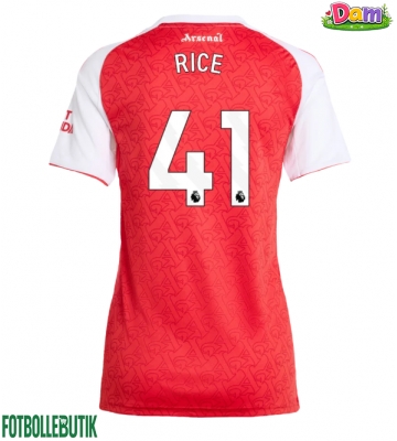 Arsenal Declan Rice #41 Hemmatröja Kvinnor 2025-26 Kortärmad